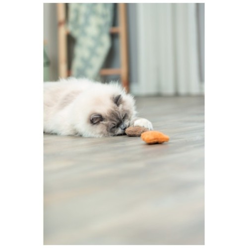 Іграшка для котів Trixie Ведмідь плюшевий з котячою м'ятою 8 см (кольори в асортименті) (4011905456645)