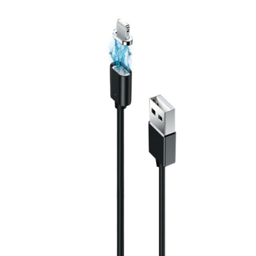 Дата кабель USB 2.0 AM to Lightning 1.0m Magnet Grand-X (MG-01L)