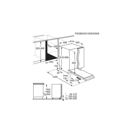Посудомийна машина Electrolux EEA17200L