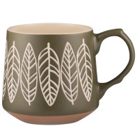 Чашка Ardesto Ilda, 500мл, кераміка, зелений (AR3038)