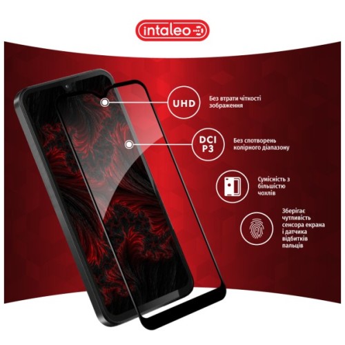 Скло захисне Intaleo Full Glue Samsung A15 Black (1283126583063)