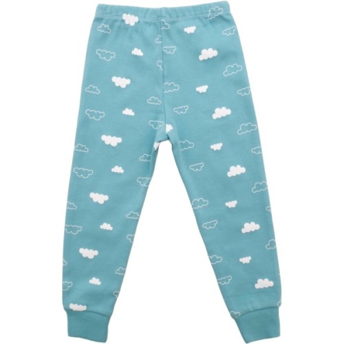 Піжама дитяча Bibaby з хмарами (59702-116G-mint)