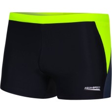 Плавки Aqua Speed Dario 346-138 чорний, флуоресцентний жовтий M (5908217662330)