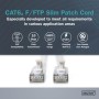 Патч-корд 3м, FTP, cat.6A, Sliim, AWG 32/7, Cu, LSZH, grey Digitus (DK-1632-A-030S)