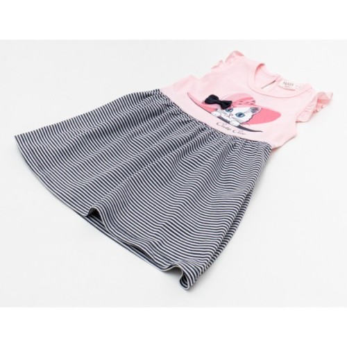 Плаття дитяче Breeze з котиком (13339-110G-pink)