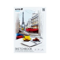 Папір для малювання Kite Скетчбук для робіт маркерами Creative А4, 30 аркушів (K-1281)