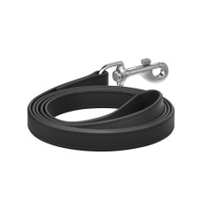 Повідець для собак WAUDOG Design S-M Ш 18 мм Д 122 см чорний (37931)
