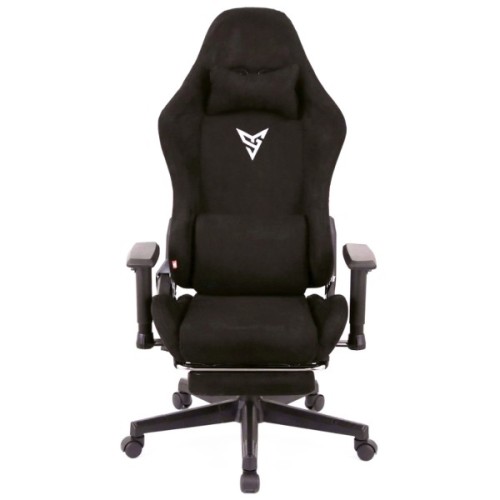Крісло ігрове Аклас Герць RL Чорний (Чорний оксамит) (00160347)