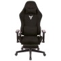 Крісло ігрове Аклас Герць RL Чорний (Чорний оксамит) (00160347)