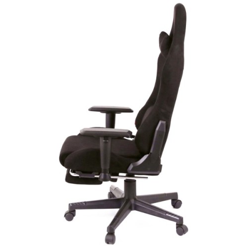 Крісло ігрове Аклас Герць RL Чорний (Чорний оксамит) (00160347)