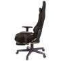 Крісло ігрове Аклас Герць RL Чорний (Чорний оксамит) (00160347)