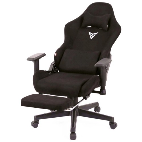 Крісло ігрове Аклас Герць RL Чорний (Чорний оксамит) (00160347)