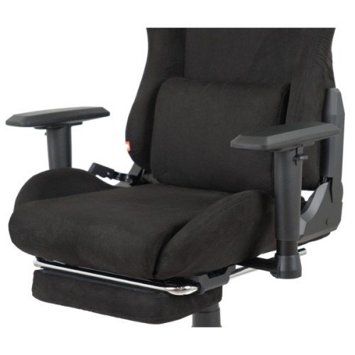 Крісло ігрове Аклас Герць RL Чорний (Чорний оксамит) (00160347)