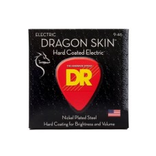 Струни для гітари DR Strings DRAGON SKIN Electric - Light Heavy (9-46) (DSE-9/46)
