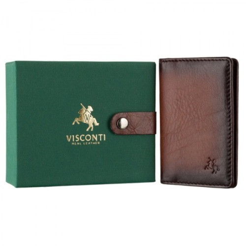 Кардхолдер Visconti AT55 Jason з RFID Burnish Tan (AT55 B/TAN)