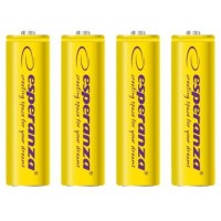 Акумулятор Esperanza AA 2000mAh Ni-MH * 4 yellow (EZA104Y)