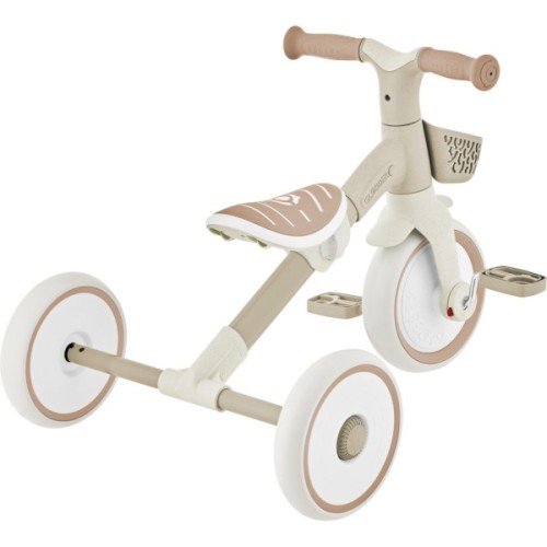 Дитячий велосипед Globber Learning trike plus 2 в 1 кокосовий (737-466)