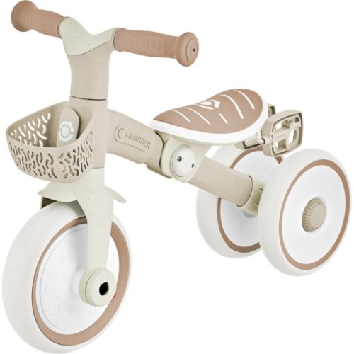 Дитячий велосипед Globber Learning trike plus 2 в 1 кокосовий (737-466)