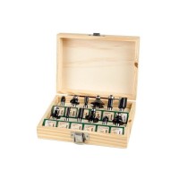 Набір фрез Tolsen фрез по дереву 12 шт (75680)