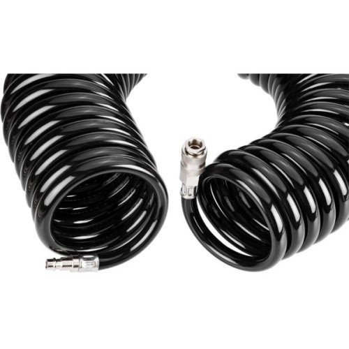 Пневматичний шланг Neo Tools спіральний, 10x15мм, 16бар, поліетилен, 15м (14-800-1)