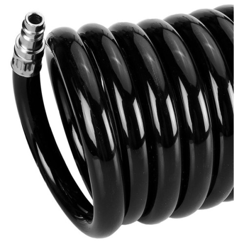 Пневматичний шланг Neo Tools спіральний, 10x15мм, 16бар, поліетилен, 15м (14-800-1)