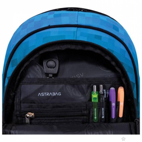 Рюкзак шкільний Astrabag AB330 BLUE PIXEL (502024092)