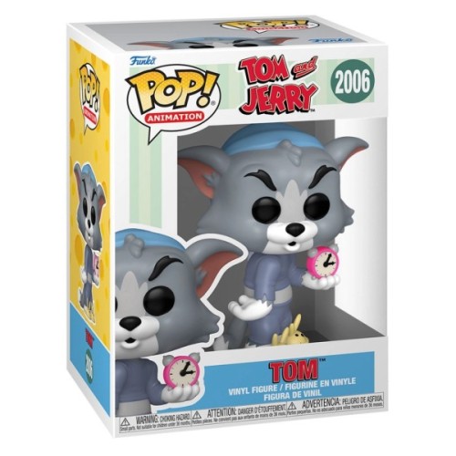 Фігурка Funko Pop серії Том і Джеррі S4 - Том з будильником (86282)