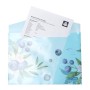 Папка - конверт Buromax А4 на кнопці, BLUEBERRY ARABESKI, напівпрозора, морська хвиля (BM.3943-17)