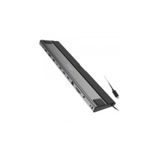 Порт-реплікатор J5create Dock-Station USB-C 12-in-1 (HDMI/DP/PD/USB-A/USB-C/LAN/картридер/audio) (JCD554-N)