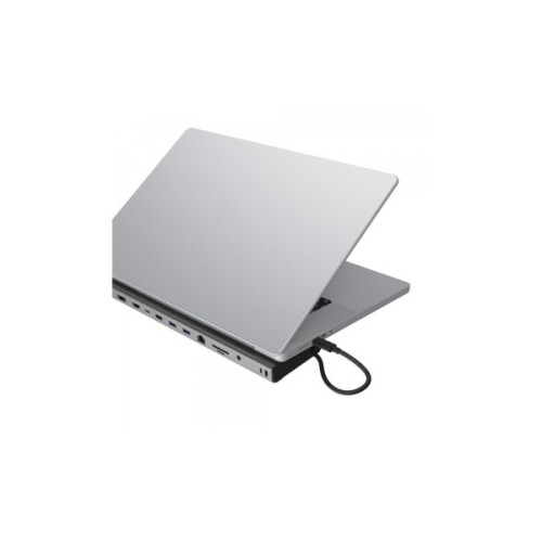 Порт-реплікатор J5create Dock-Station USB-C 12-in-1 (HDMI/DP/PD/USB-A/USB-C/LAN/картридер/audio) (JCD554-N)