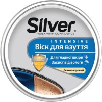 Віск для взуття Silver Intensive Безкольоровий 50 мл (8690757010388)