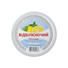 Зубний порошок FITO Powder Відбілюючий М'ята + лимон 75 г (4820164641866)