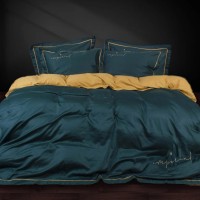 Постільна білизна MirSon Сатин Imperial Satin Messina 2 x 160 x 220 сімейний Євро (2200007179121)