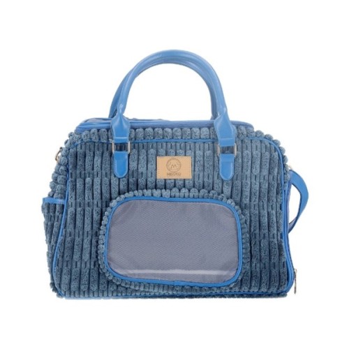 Переноска для тварин MISOKO&CO 41.5x23x28 см темно-синя (YIWUMSK70159)