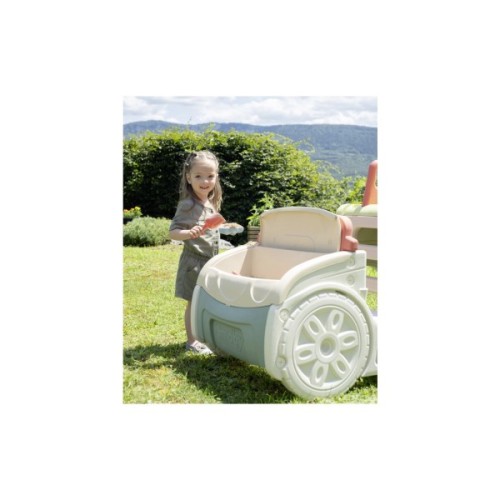 Ігровий майданчик Smoby Life Автомобіль мандрівника з гіркою та пісочницею (7600840207)