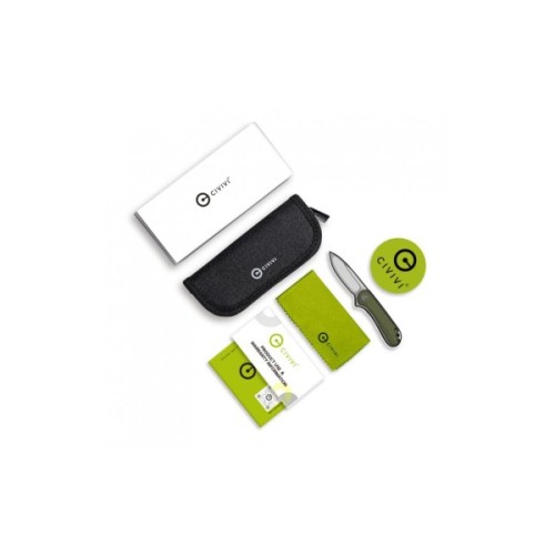 Ніж Civivi Bhaltair Stonewash Black G10 (C23024-1)