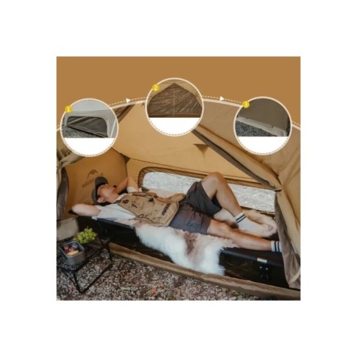 Намет Naturehike одномісний із тентом CNK2450WS026, коричневий (6927595713334)