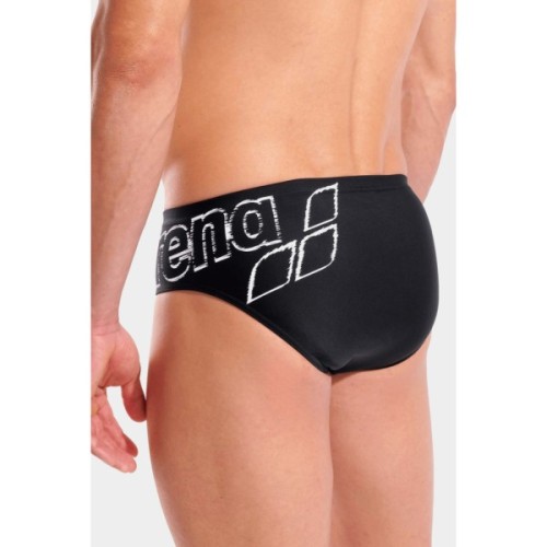 Плавки Arena Scratchy Swim Briefs 010282-500 чорний 85 (3468337640752)