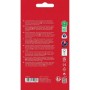 Олівці кольорові Faber-Castell Jumbo Triangular тригранні, потовщені, 12 кольорів (116501) (14725)