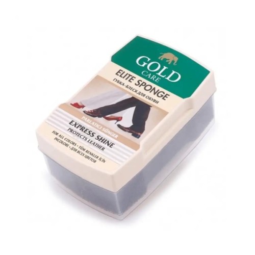 Губка для взуття GoldCare Elite Sponge Блиск Безбарвна (8697704014048)