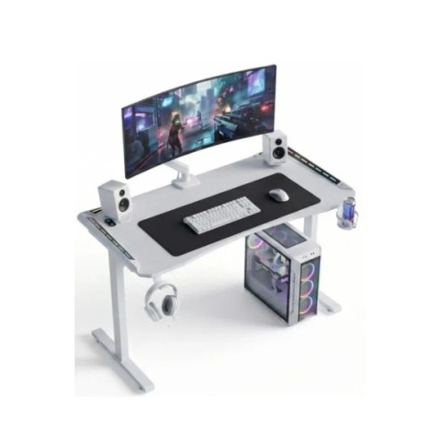 Комп'ютерний стіл GT Racer T-1452 White (T-1452 (140x60x73) White)