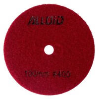 Круг зачистний Alloid Pro, алмазний, шліфувальний, на липучці, HEXAGON, 100мм, зерно 400 (DD-63390)
