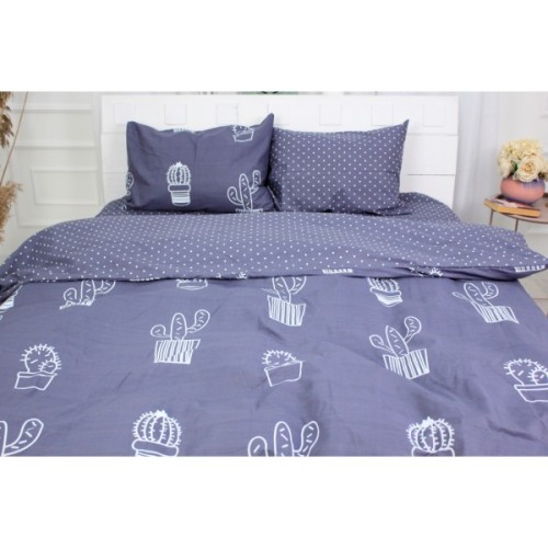 Постільна білизна MirSon Бязь Premium 17-0300 Singapore 2 х 143х210 (2200002316903)