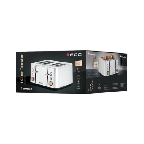 Тостер ECG ST 4767 Timber