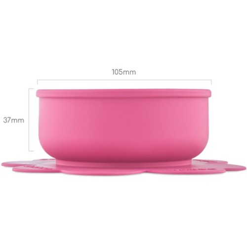 Тарілка дитяча Baboo з присоскою, від 6 місяців (фіолетова) (9-036)