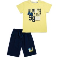 Набір дитячого одягу Breeze ALWAYS GAME (14286-134B-yellow)