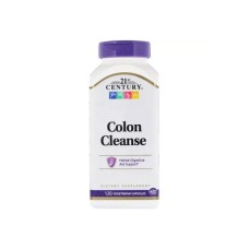 Вітамінно-мінеральний комплекс 21st Century Очищення Кишечника, Colon cleanse, 120 вегетаріанських капсу (CEN-22846)