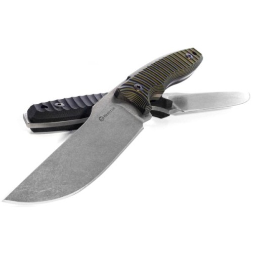 Ніж Maserin Leo, N690, G10, зелений (919/G10NV)