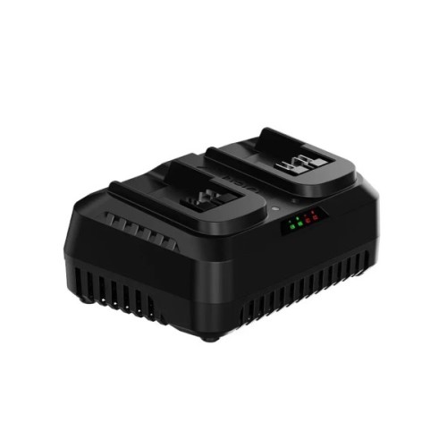 Зарядний пристрій для акумуляторів інструменту Deli на 2 акумулятори 20В, 4A (EDE-CD20D4)