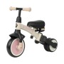 Дитячий велосипед QPlay Stager 3 в 1 з ручкою, біговел, Beige-Pink (T80STAGERBeigePink)
